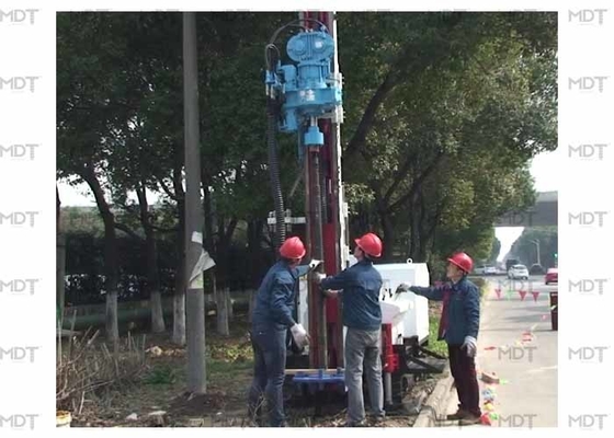 50 meter55kn Anker die Rig Rotary Drilling Machine Blue boren