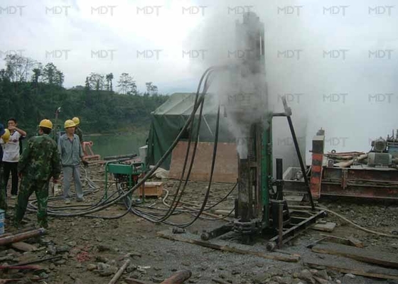Hydraulische geotechnische ankerbout boormachine 80m diepte