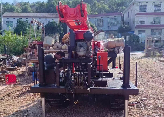 60 Meter Anker Boormachine Volledige Hydraulische Ondergrondse Constructie