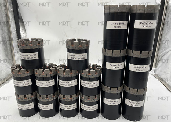 ISO9001 doordrongen Diamond Core Bits