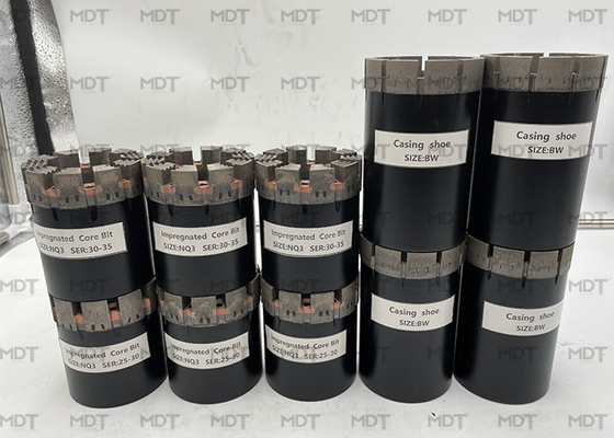 ISO9001 doordrongen Diamond Core Bits