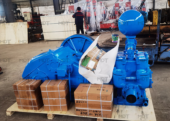37KW Triplex Draagbare de Oliemodderpomp van de Drijfmestpomp voor Boorinstallatie